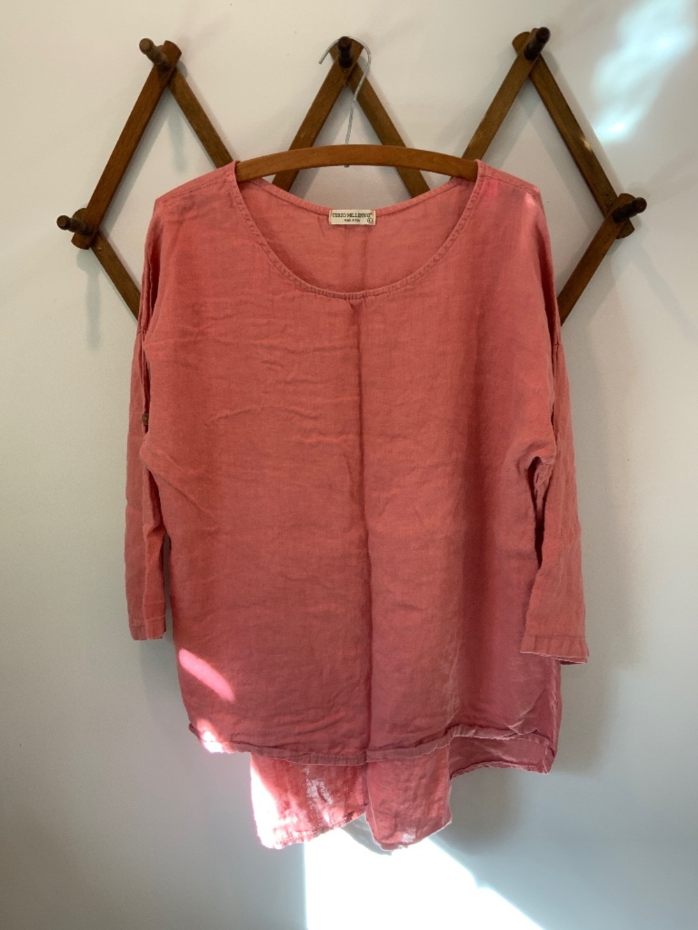 Terzo Millennio 100% Linen Top
